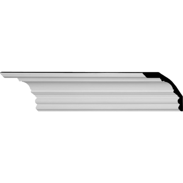 Ekena Millwork SAMPLE - 7 7/8"H x 7 7/8"P x 11 1/2"F x 12"L Foster Cove Crown Moulding SAMPLE-MLD08X08X12FO - main